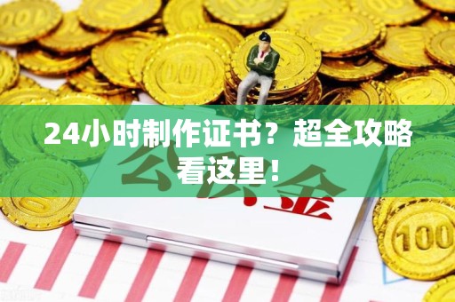 仙游24小时制作证书？超全攻略看这里！